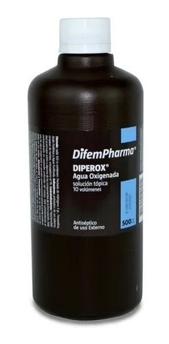 Agua Oxigenada 10 Volúmenes Diperox 500ml Difem
