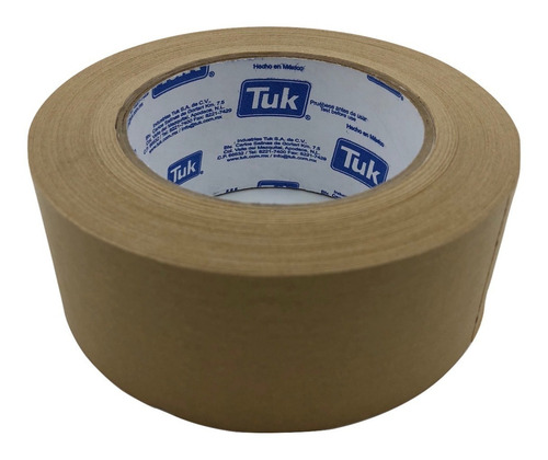 Imagen 2 de 2 de Cinta Papel Kraft Biodegradable Autoadherible Tuk 72mmx50m