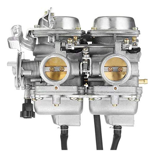 Carbman Twin Carburetor Doble Cilindro Carb Compatible Con H