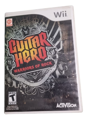 Guitar Hero Warriors Of Rock Juego Wii  (Reacondicionado)