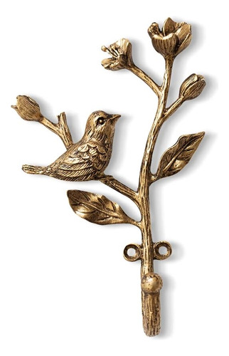 Boomlatu Ganchos Decorativos De Pared Con Diseño De Pájaro E