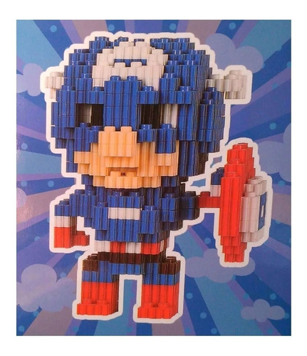 Mini Bloques Armable Figura 3d Micro Blocks Piezas De Encaje