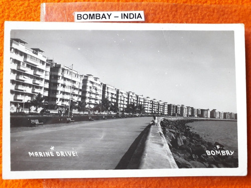 Antigua Postal De La Ciudad De Bombay La India 