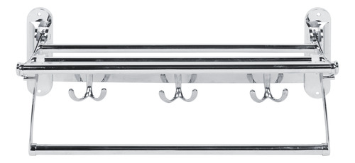 Toallero De Baño De Pared, Plegable De Acero Inoxidable