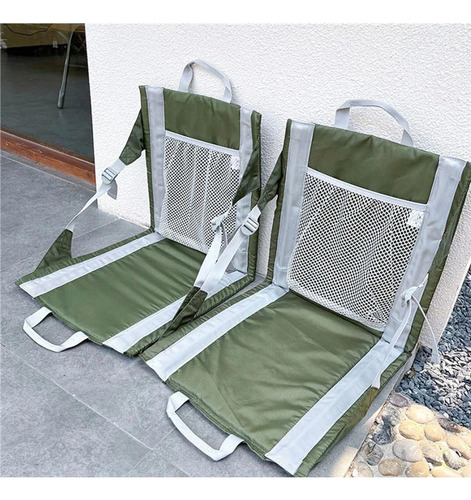 Asiento Plegable Para Gradas Cojín De Playa Plegable Con Res