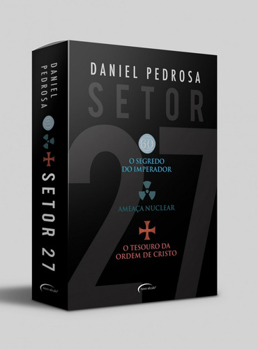 Box série Setor 27, de Pedrosa, Daniel. Novo Século Editora e Distribuidora Ltda., capa mole em português, 2016