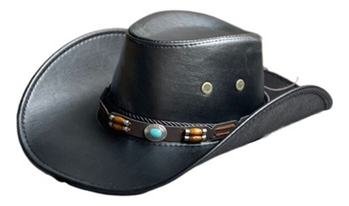 Nuevos Sombreros De Cowboy Del Oeste De Cuero Sintético For