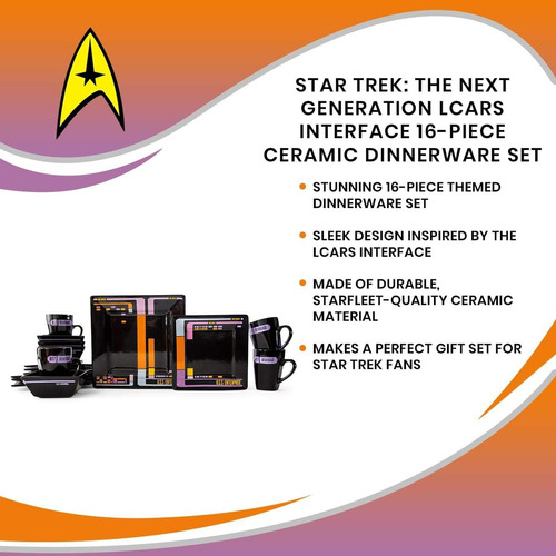 Star Trekthe Next Generation Lcars Interface - Juego De Vaji