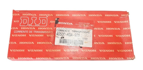 Corrente Transmissão Cg Titan 125 2000 A 2008 Original Honda