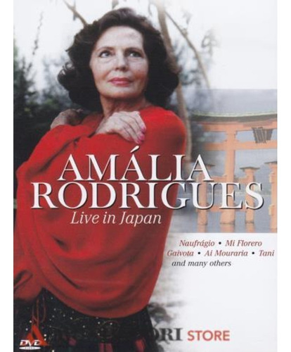 Dvd Amalia Rodrigues Live In Japan