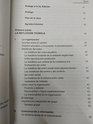 Libro. La Organización Habitable. Rafael Serrano, Et Al. (Usado)