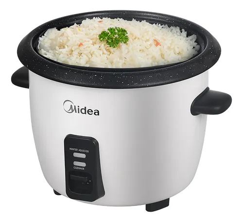 Panela De Arroz Elétrica Midea 7 Xícaras Cozimento Á Vapor Com Ta...