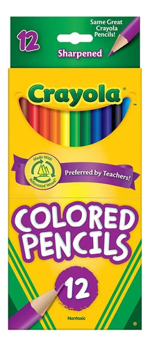 Crayola Lápis De Cor Grande 12 Cores