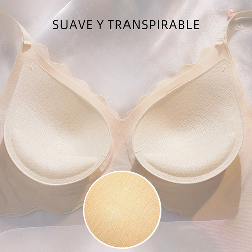 6 Brasier Ropa Interior Mujeres Bralette Push Up Sin Varilla