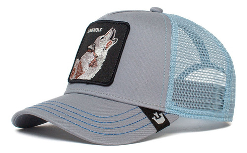 Gorra Goorin Baseball The Lone Wolf Animales Lobo Trucker