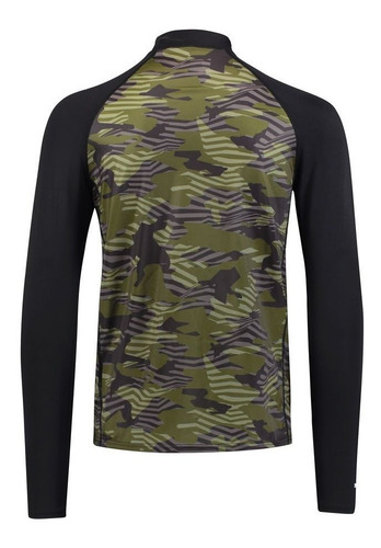 Rashguard Long Sleeve 100000129-200 S Blk/ Olv Puma Talla G
