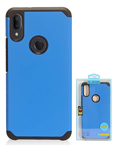 Funda Para Alcatel 3v (2019) 5032w Azul Gomaized Hibrido