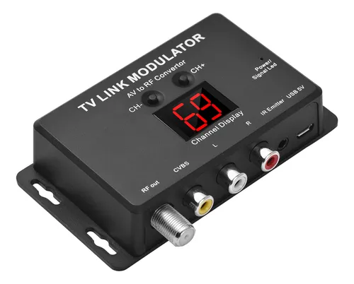 comprar Convertidor Modulador Av A Tv Tm80 Link Rf Modulator