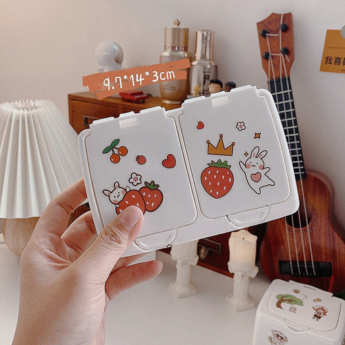 Envases De Plástico Con Patrón De Dibujos Animados Para Alma