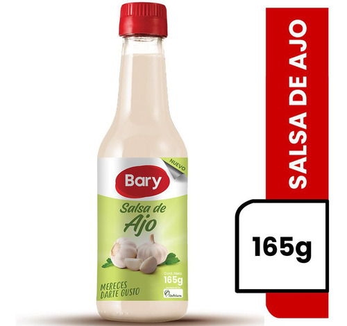 Salsa Ajo Frasco 165g Bary Cj 12 - g a $25