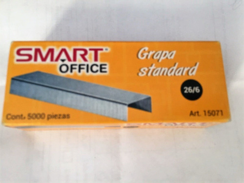 Grapas Standart Smart Office Pack C/15 Cajas C/5000 Pzs C/u | Meses sin  intereses