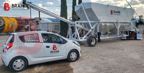 Imagen 5 de 13 de Silo De Cemento 45 T Concretera Móvil, Silo Horizontal Nuevo