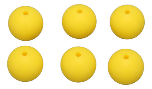 Perlas De Silicona De 15 Mm, 105 Piezas, Redondas, Sueltas,