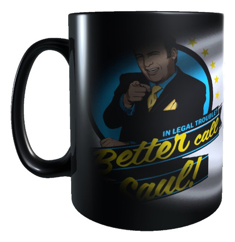 Taza Mágica Better Call Saul Tazon Cambia Color, Magico