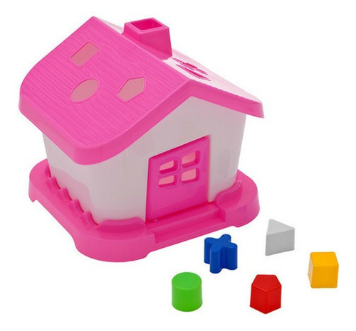 Brinquedo Educativo Bebê Casinha Kids Colorido Infantil