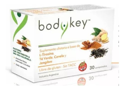 Acelerador De Metabolismo 30 Comprimidos - Bodykey 