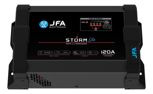 Fonte Inteligente 120a Storm Lite Jfa Carregador Digital