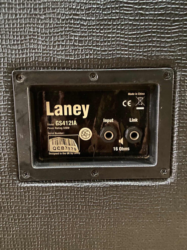 Caixa Guitarra Laney Gs 412 Ia 4x12 Celestion 320wrms Outlet