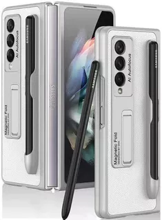 Para Samsung Galaxy Z Fold 3 Case Com Bolso S-pen Ln5847