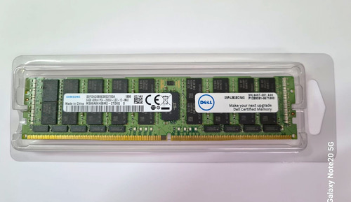 Memória Dell 64g Ddr4 4rx4 2666mhz Lrdimm Snp4jmgmc/64g