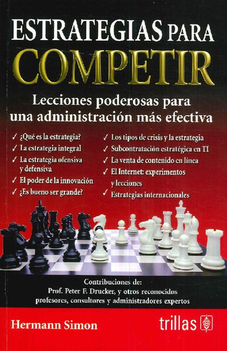 Libro Estrategias Para Competir De Peter Ferdinand Drucker H