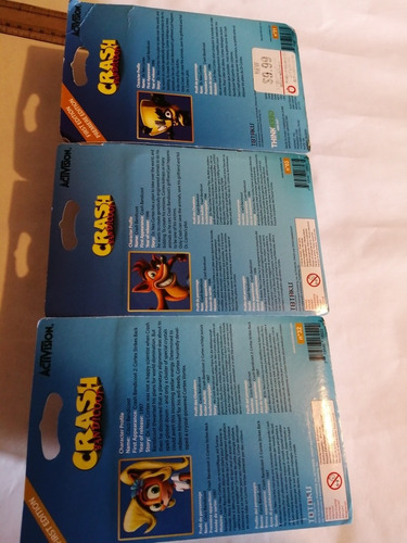Figuras Totaku Crash Bandicoot Coco Dr Neo Cortex