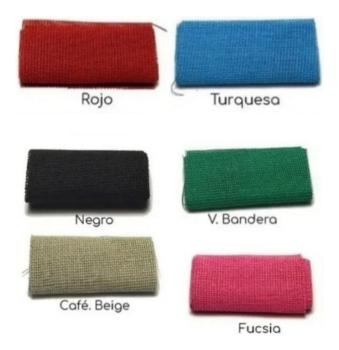 100 Costalitos De Yute De Algodón De 25 Cm X 35 Cm
