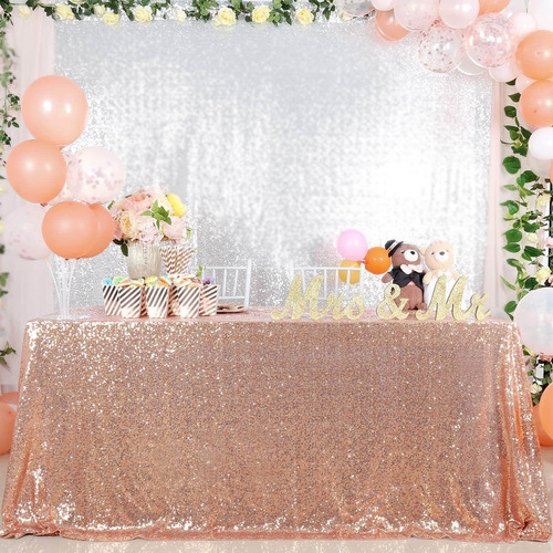 Tablecloth For Events B-cool, Polyester And Sequins Aa