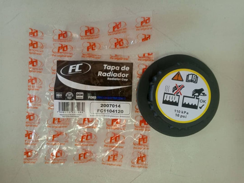 Tapa Deposito Refrigerante Fc 16psi Focus 2.0 Super Dutty 