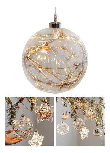Lámpara Colgante De Árbol De Navidad, Cortina De Estilo A