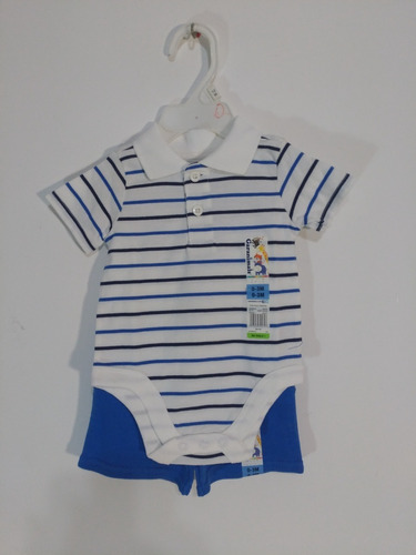 Conjunto Para Niño Garanimals 0 A 3  Meses, Body Y Short