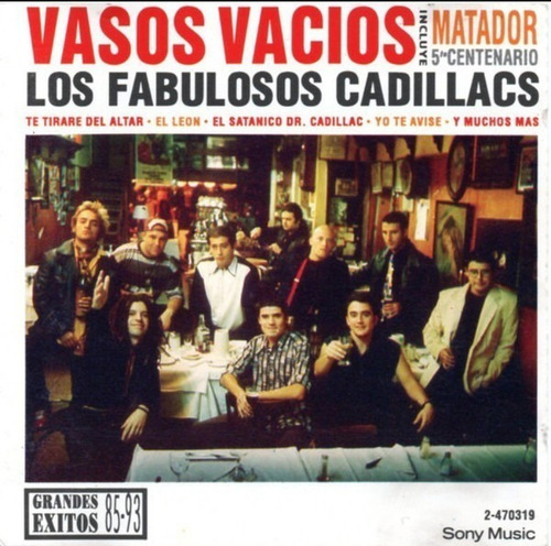 Imagen 1 de 1 de Vinilo Los Fabulosos Cadillacs Vasos Vacíos Nuevo Y Sellado