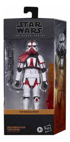 Incinerator Trooper The Black Series Star Wars 6´ Figura (Usado)