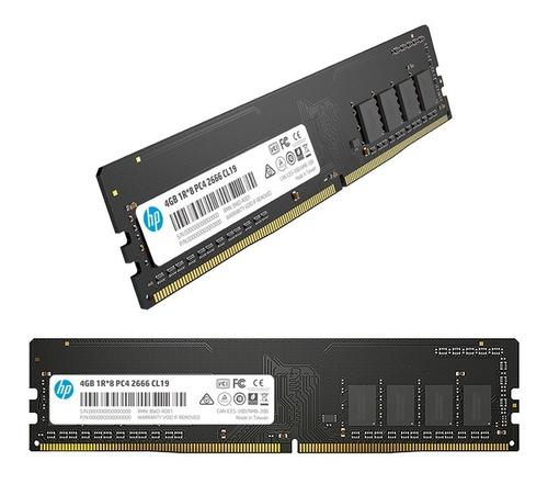 Memoria Hp V2, 4gb, Ddr4, 2666 Mhz, Pc4-21300