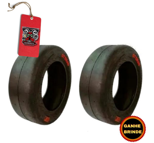 Pneu Arrancada Ct2 Drag Red Ag Slick 24,5 X 8 X 15 Pista