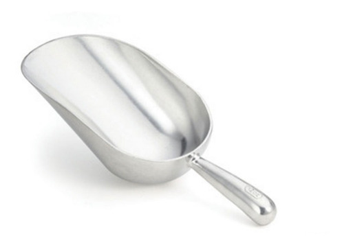 Cucharon Para Hielo De 12 Oz / 355 Ml Aluminio