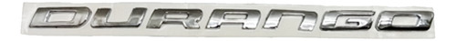 Emblema Letras Durango Autoadherible Vehiculos Dodge Durango Cromo