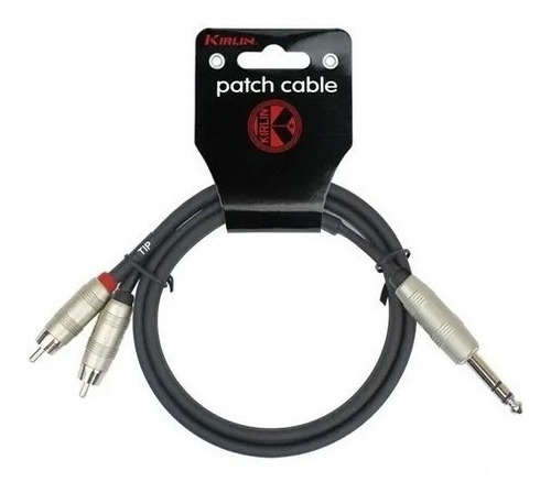 Cable Audio Kirlin Y-344pr 10f Plug 6.5 St A 2 Rca 3 Mts 6pa