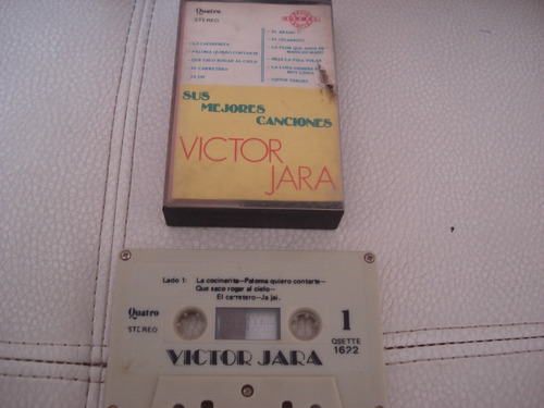 Caset Victor Jara Sus Mejores Canciones