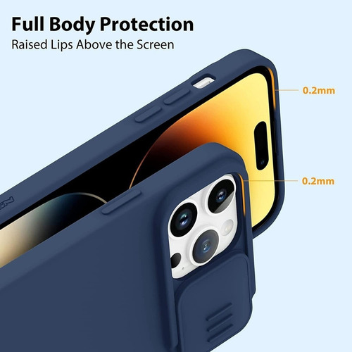 Carcasa Nillkin Camshield Soft Para iPhone 14 /+/ Pro / Max